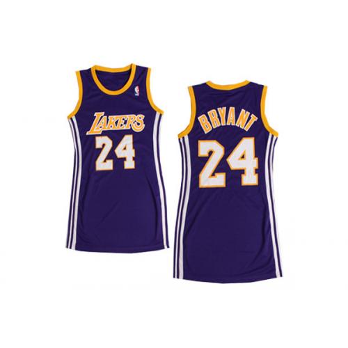 Camisetas Kobe Bryant LA Lakers Morado Mujer